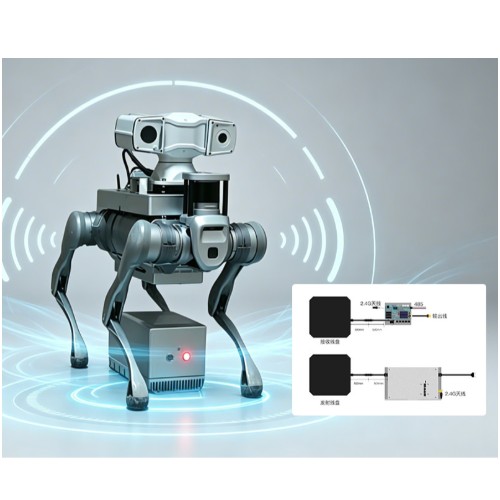 Quadruped Robots Wireless Charging Solution